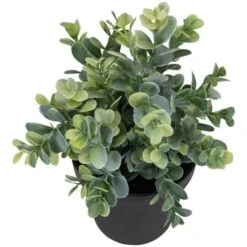 Northlight 10" Green Chinaberry Plant In Black Pot -Flowers Michael Store D602892S 5