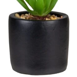 Northlight 7" Green Sword Grass In Black Pot -Flowers Michael Store D602894S 3