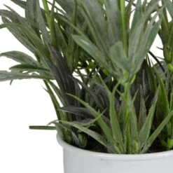 Northlight 11'' Artificial Lavender Arrangement In White Tin Can -Flowers Michael Store D602987S 5