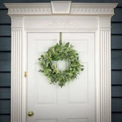 22" Eucalyptus & Grass Wreath -Flowers Michael Store D613411S 2