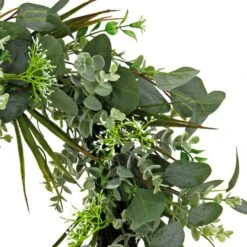 22" Eucalyptus & Grass Wreath -Flowers Michael Store D613411S 3