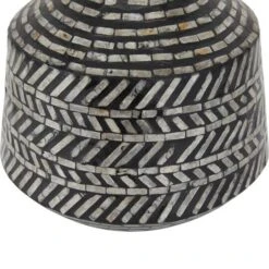 16" Black Shell Contemporary Vase -Flowers Michael Store D616596S 4