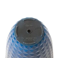 Glitzhome® Eco-Friendly Oversized Faux Cobalt Blue Ceramic Tall Bowl Plastic Pot Planter Set 17 Glitzhome® Eco-Friendly Oversized Faux Cobalt Blue Ceramic Tall Bowl Plastic Pot Planter Set -Flowers Michael Store D622970S 16