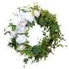 Haute Decor 24" Rose & Hydrangea Wreath -Flowers Michael Store D623447S 1