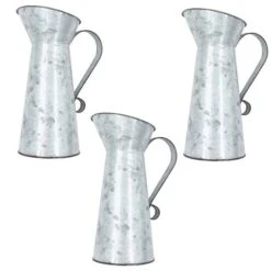 ArtSkills® Galvanized Metal Pitcher, 3ct.