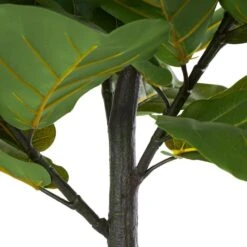 6ft. Potted Green Fiddle Leaf Artificial Tree -Flowers Michael Store D736259S 3