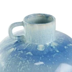 18" Blue Unique Textured Ceramic Ombre Vase -Flowers Michael Store D758462S 5