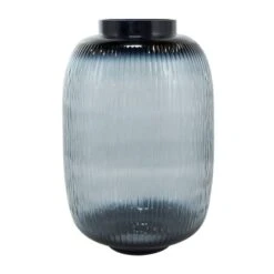 Black & Gray Ombre Glass Vase Set -Flowers Michael Store D758475S 4
