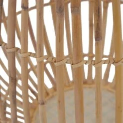 15" Bamboo Handmade Open Frame Round Vase 13 15" Bamboo Handmade Open Frame Round Vase -Flowers Michael Store D758506S 4