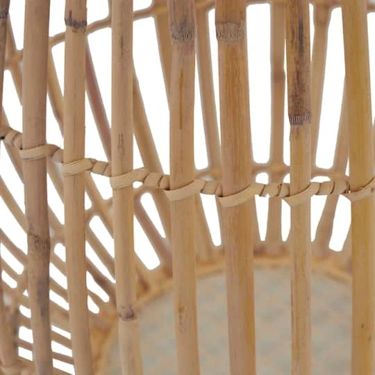 15" Bamboo Handmade Open Frame Round Vase 7 15" Bamboo Handmade Open Frame Round Vase - Image 5