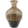 18" Brown Seagrass Handmade Twisted Vase -Flowers Michael Store D758523S 1
