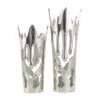 Silver Aluminum Melting Drip Vase Set -Flowers Michael Store D758534S 1