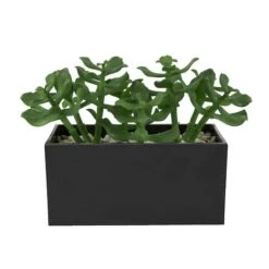 10" Green Foliage Artificial Plant With Black Pot