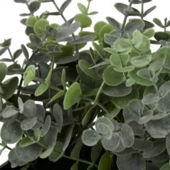 12" Green Foliage Artificial Plant With Black Pot -Flowers Michael Store D760284S 5