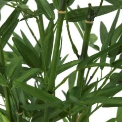 19" Green Foliage Artificial Plant With Black Pot -Flowers Michael Store D760288S 5