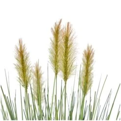 20" Green Foliage Artificial Plant With White Pot -Flowers Michael Store D760294S 4