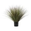 3ft. Green Onion Grass Artificial Plant With Black Pot -Flowers Michael Store D760302S 1