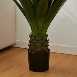 Glitzhome® 3.25ft. Potted Faux Agave Plant -Flowers Michael Store D763658S 6