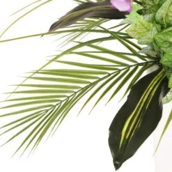 6ft. Artificial Wisteria Tree In White Decorative Pot -Flowers Michael Store D763732S 6