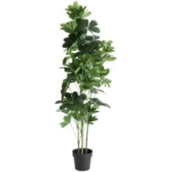 5ft. Potted Green Faux Foliage Artificial Money Tree -Flowers Michael Store D765451S 3