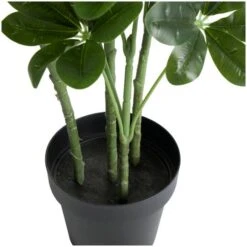5ft. Potted Green Faux Foliage Artificial Money Tree -Flowers Michael Store D765451S 4