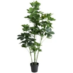 5ft. Potted Green Faux Foliage Artificial Money Tree -Flowers Michael Store D765451S 6